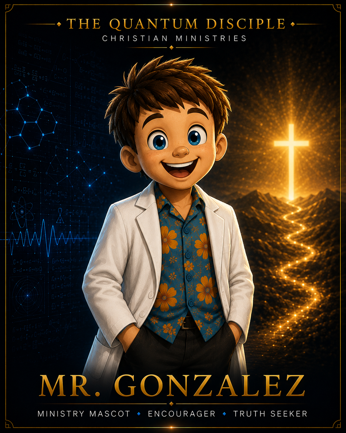 Mr. Gonzalez - Ministry Mascot, Encourager, Truth Seeker